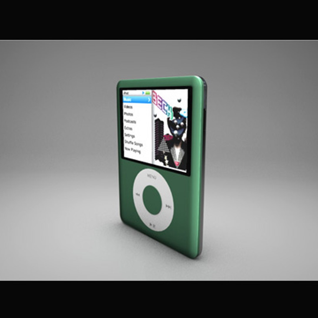 3d Ipod Nano