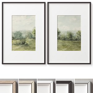 3D Picture Frames Set-565 model