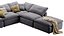 Sofá seccional Cloud UL-Sofa Bumper