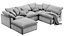 Sofá seccional Cloud UL-Sofa Bumper