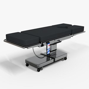 Operation Table Medical Low-poly 3D model