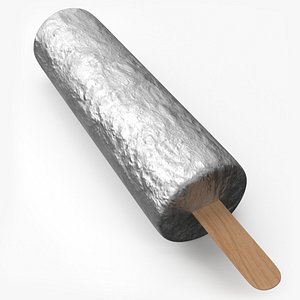 Ice Cream Eskimo in Foil 3D