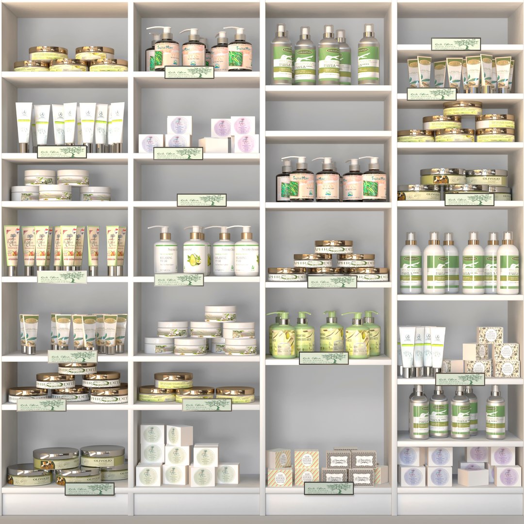 Showcase Set 3D Model - TurboSquid 1464404