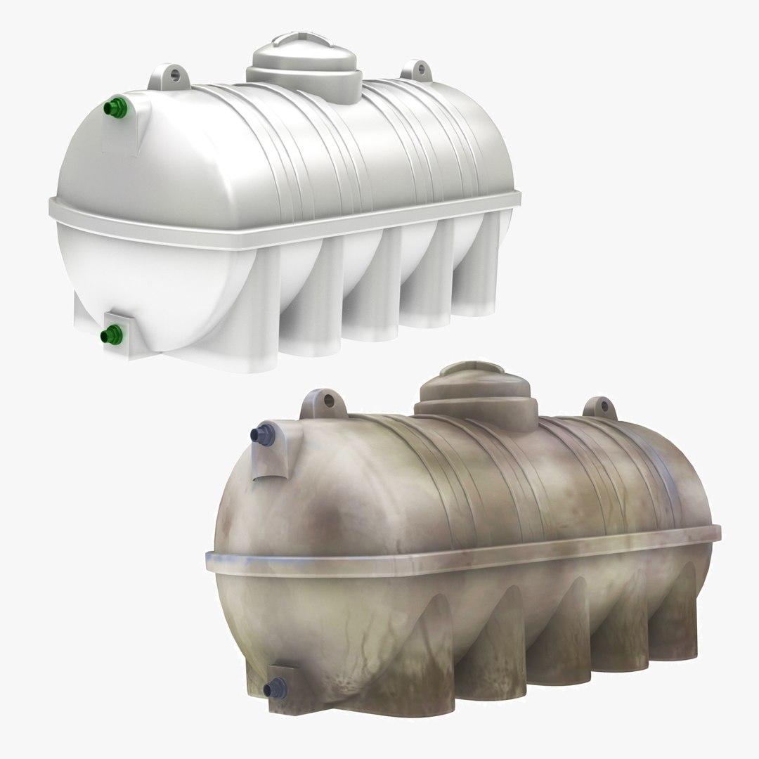 Tank water dirty 3D model TurboSquid 1676696