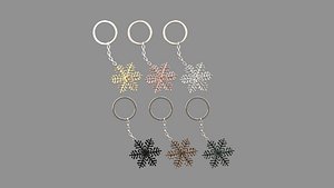 ice-star keychain collectio 3D model