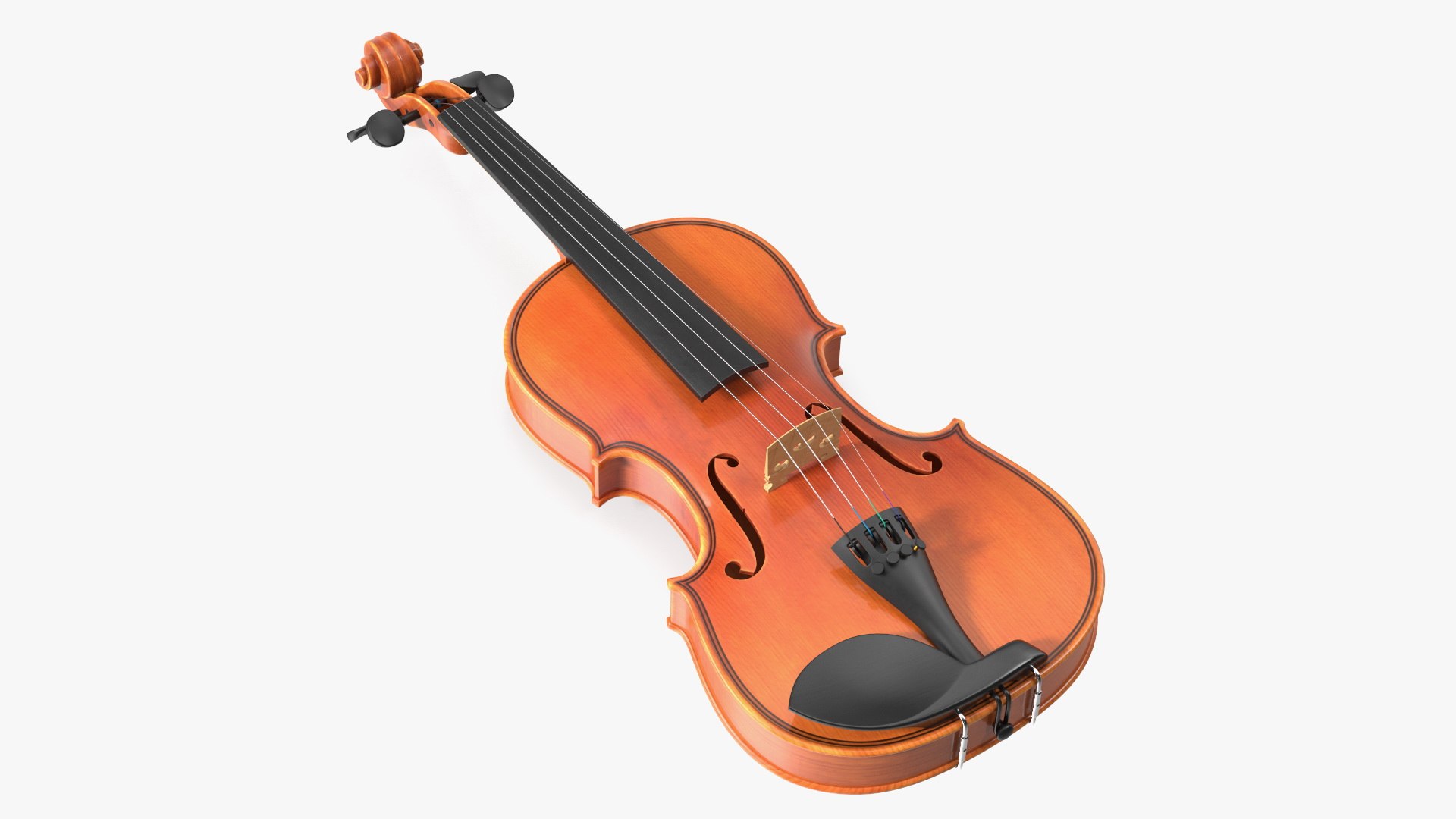 Violin Stringed Instrument 3D model preview