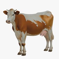 Cow Realistic for Game