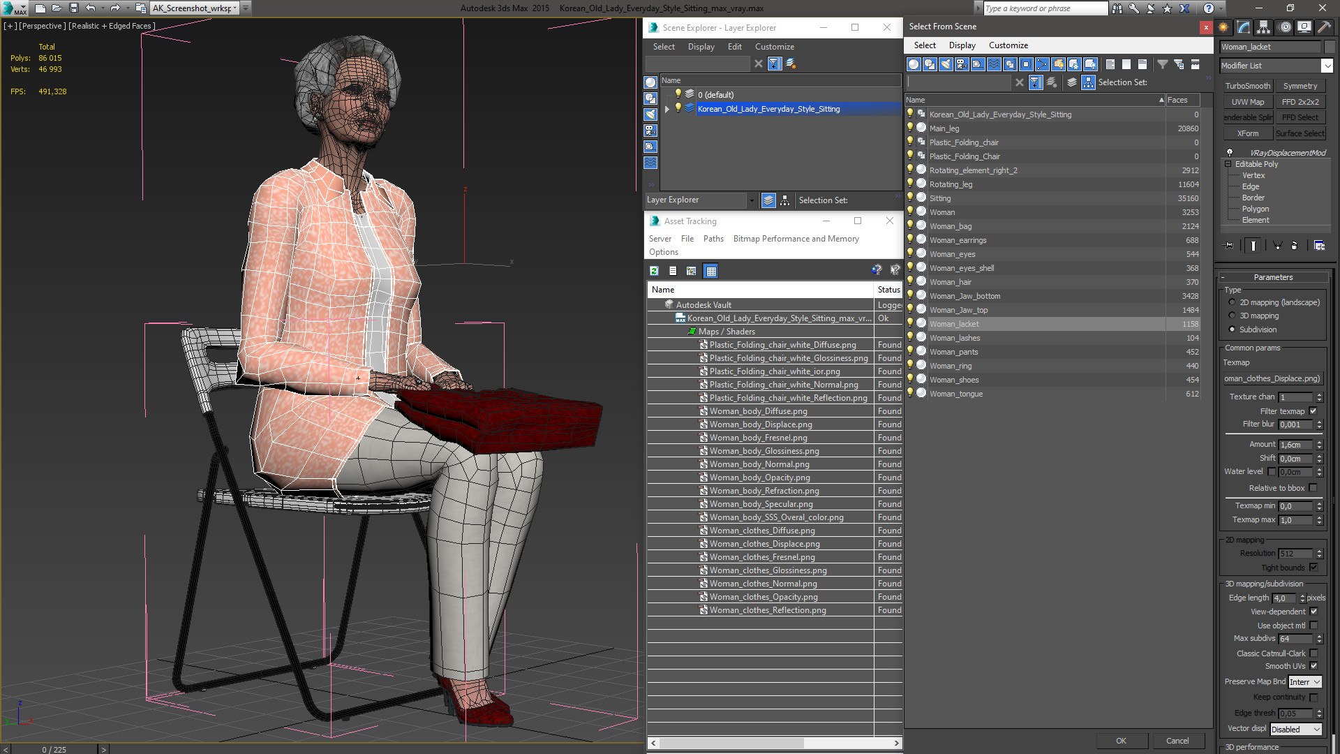 3D Korean Old Lady Everyday Style Sitting model https://p.turbosquid.com/ts-thumb/iF/hCblUS/JX/koreanoldladyeverydaystylesitting3dsmodel017/jpg/1686802791/1920x1080/fit_q87/3132962d8d7769ab2ad5983f9d9cf3b2d9b95c7b/koreanoldladyeverydaystylesitting3dsmodel017.jpg