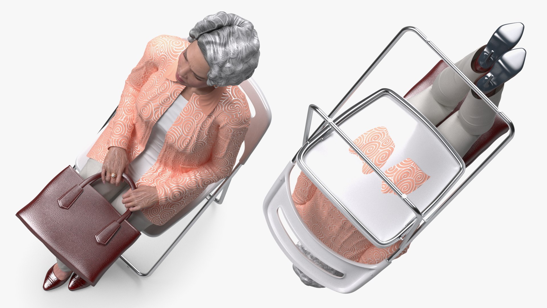 3D Korean Old Lady Everyday Style Sitting model https://p.turbosquid.com/ts-thumb/iF/hCblUS/ao/koreanoldladyeverydaystylesitting3dsmodel009/jpg/1686802762/1920x1080/fit_q87/0b3b9ac1e3d1536324ee6a686a3e3ba5a8b0f263/koreanoldladyeverydaystylesitting3dsmodel009.jpg