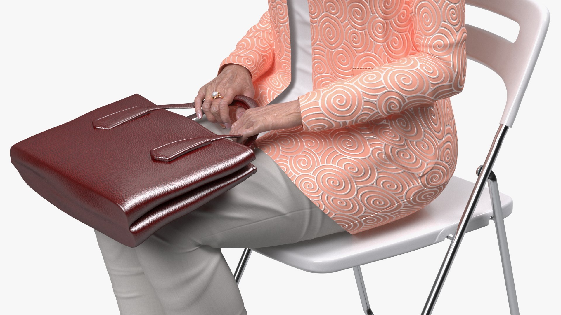 3D Korean Old Lady Everyday Style Sitting model https://p.turbosquid.com/ts-thumb/iF/hCblUS/jU/koreanoldladyeverydaystylesitting3dsmodel008/jpg/1686802758/1920x1080/fit_q87/63e439847dd089dc5f9d45a8b9a6f1abfc4c7d7b/koreanoldladyeverydaystylesitting3dsmodel008.jpg