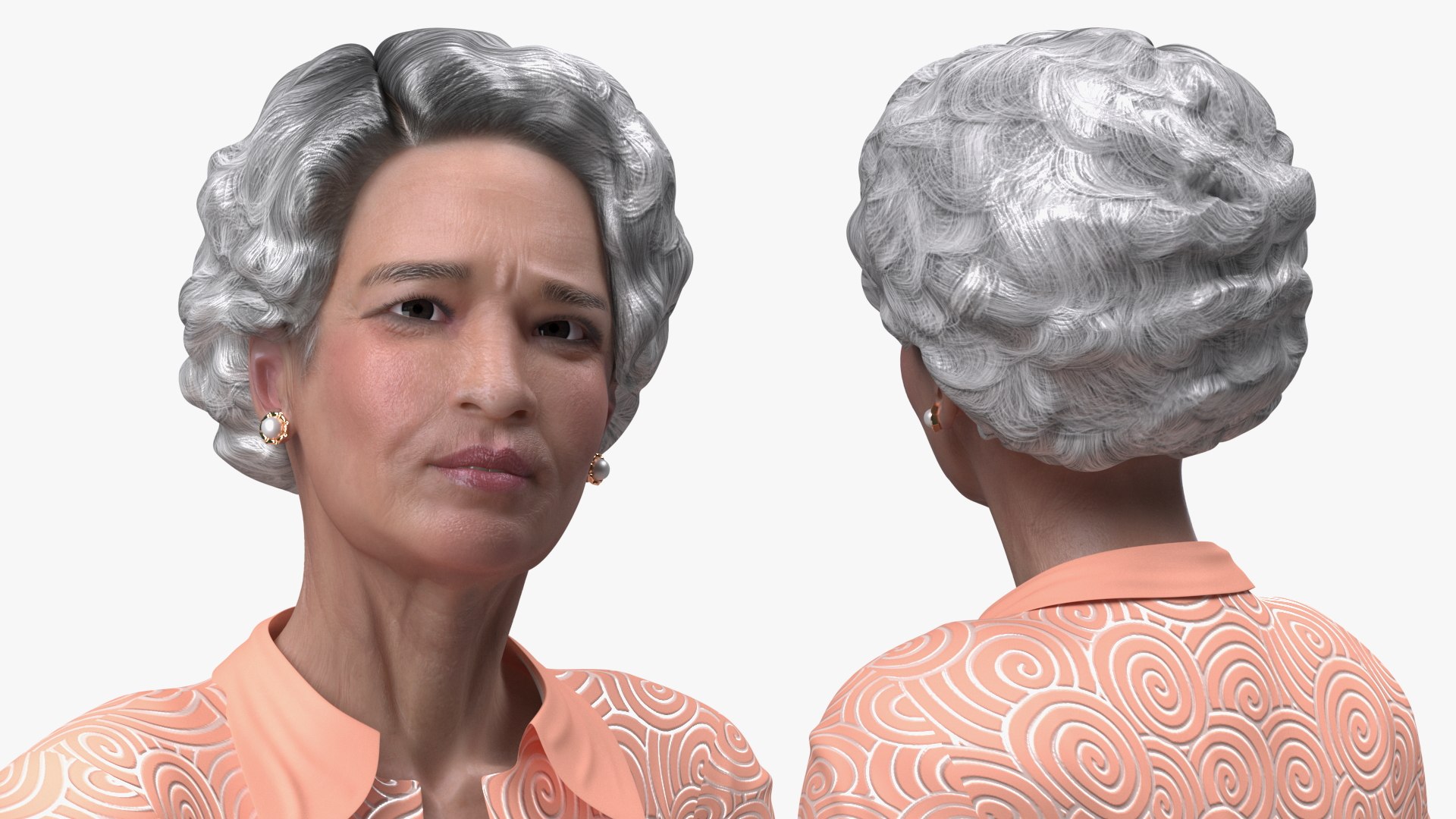 3D Korean Old Lady Everyday Style Sitting model https://p.turbosquid.com/ts-thumb/iF/hCblUS/pD/koreanoldladyeverydaystylesitting3dsmodel011/jpg/1686802770/1920x1080/fit_q87/2bcb8b55811c39c823a9a94448f96eb86603a342/koreanoldladyeverydaystylesitting3dsmodel011.jpg