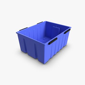 Plastic Crate Locker Box 1