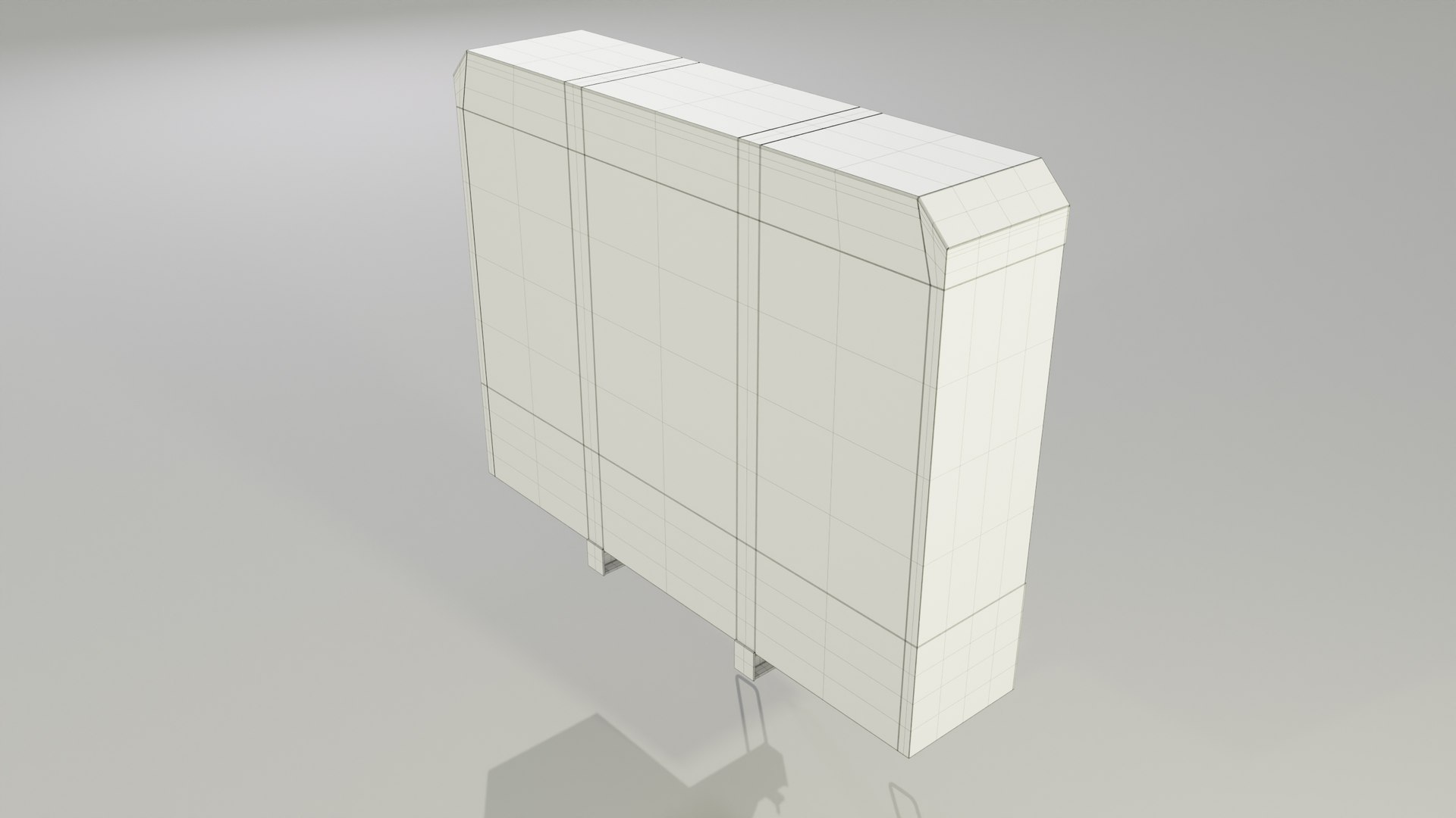 Aluminium Enclosed Headache Rack 3D - TurboSquid 2397097
