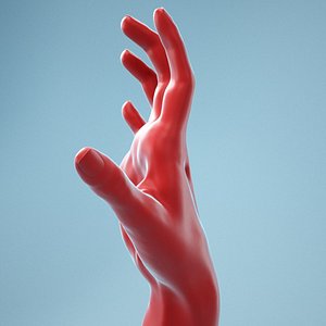 female hand 3D