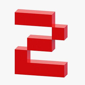 Voxel Number 2 3D model