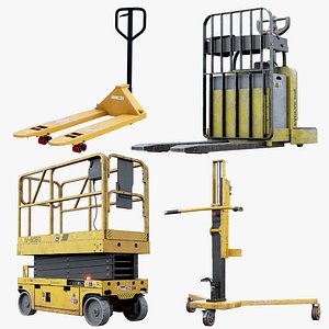 Warehouse Industrial Machinery Pack Realtime