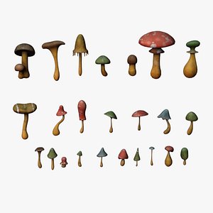 Mushroom Assets model