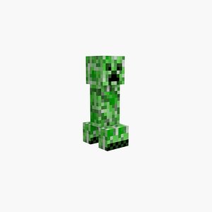 Minecraft Creeper 3D Models for Download | TurboSquid