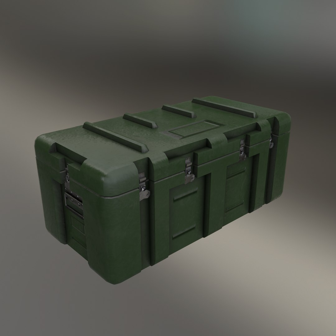 Plastic Chest 3D Model - TurboSquid 1220542