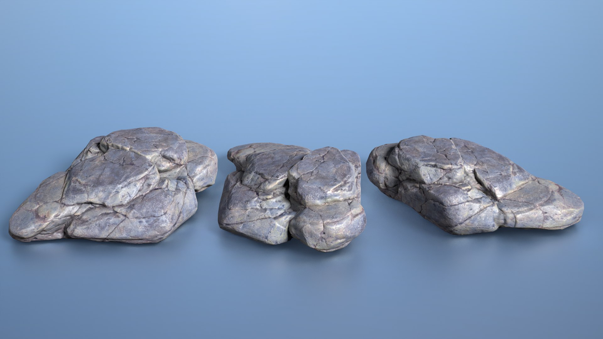 3D 6 Boulder Rocks - 240823 - TurboSquid 2271536