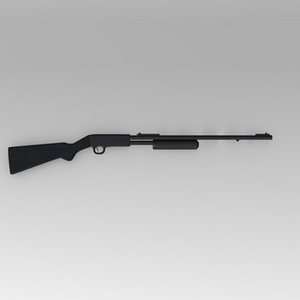 ithaca 37 featherlight 3d obj