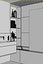 Scena wnętrza łazienki i model 3D Corona Render