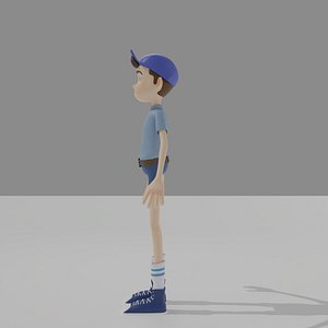 Character to animate 3d blender