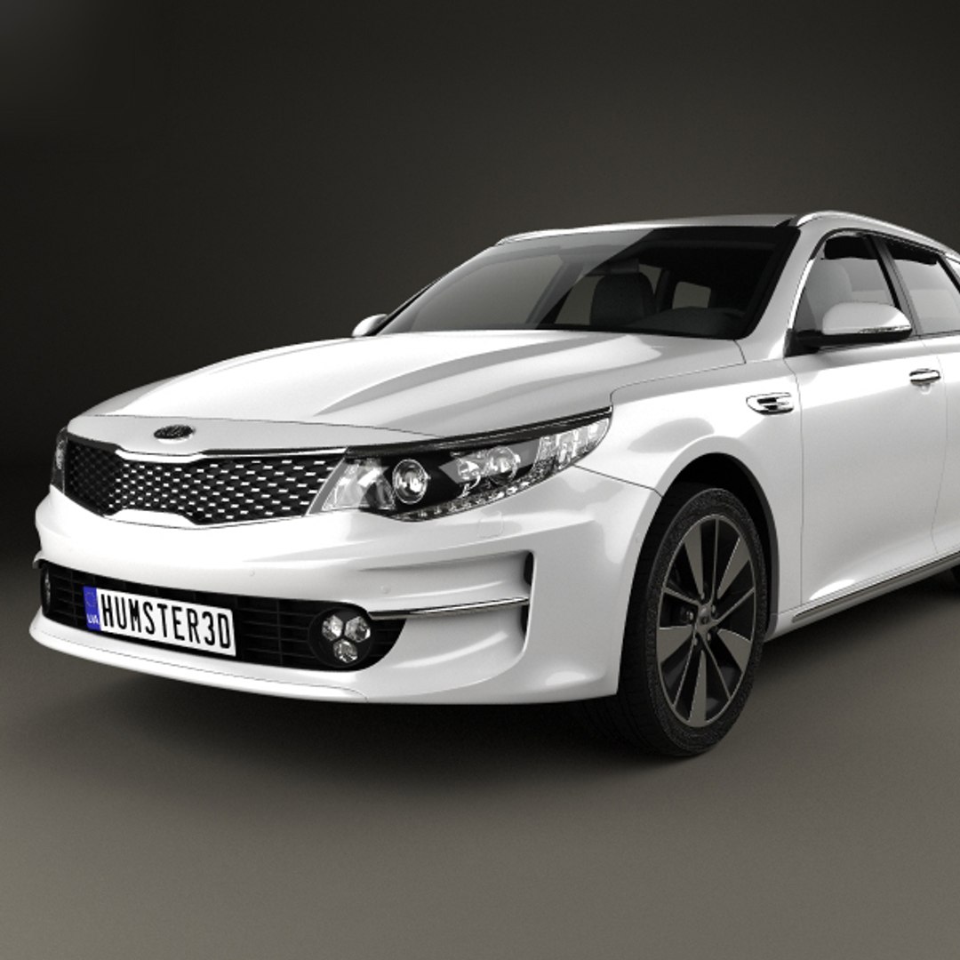 Kia Optima 2017 Model - TurboSquid 1302515