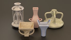 3D Ceramic jar