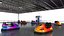 Large Detailed Amusement Park Rides