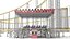 Large Detailed Amusement Park Rides