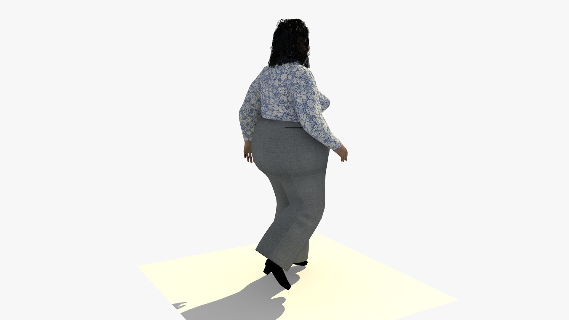 realistically walking european woman 3D model https://p.turbosquid.com/ts-thumb/iG/NrRX6z/FdhUvw9r/walkingfateurowoman1_0006/jpg/1594431703/1920x1080/fit_q87/c67d86373b10c976d2c22df4cd720c7400440ffe/walkingfateurowoman1_0006.jpg