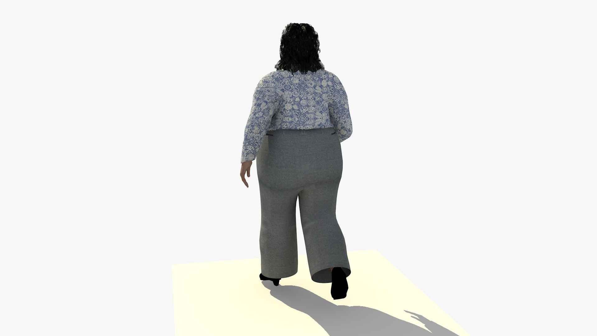 realistically walking european woman 3D model https://p.turbosquid.com/ts-thumb/iG/NrRX6z/btLBJRAJ/walkingfateurowoman1_0004/jpg/1594431703/1920x1080/fit_q87/93ca59f9d06a57a37e8373319156aed8abf0619f/walkingfateurowoman1_0004.jpg