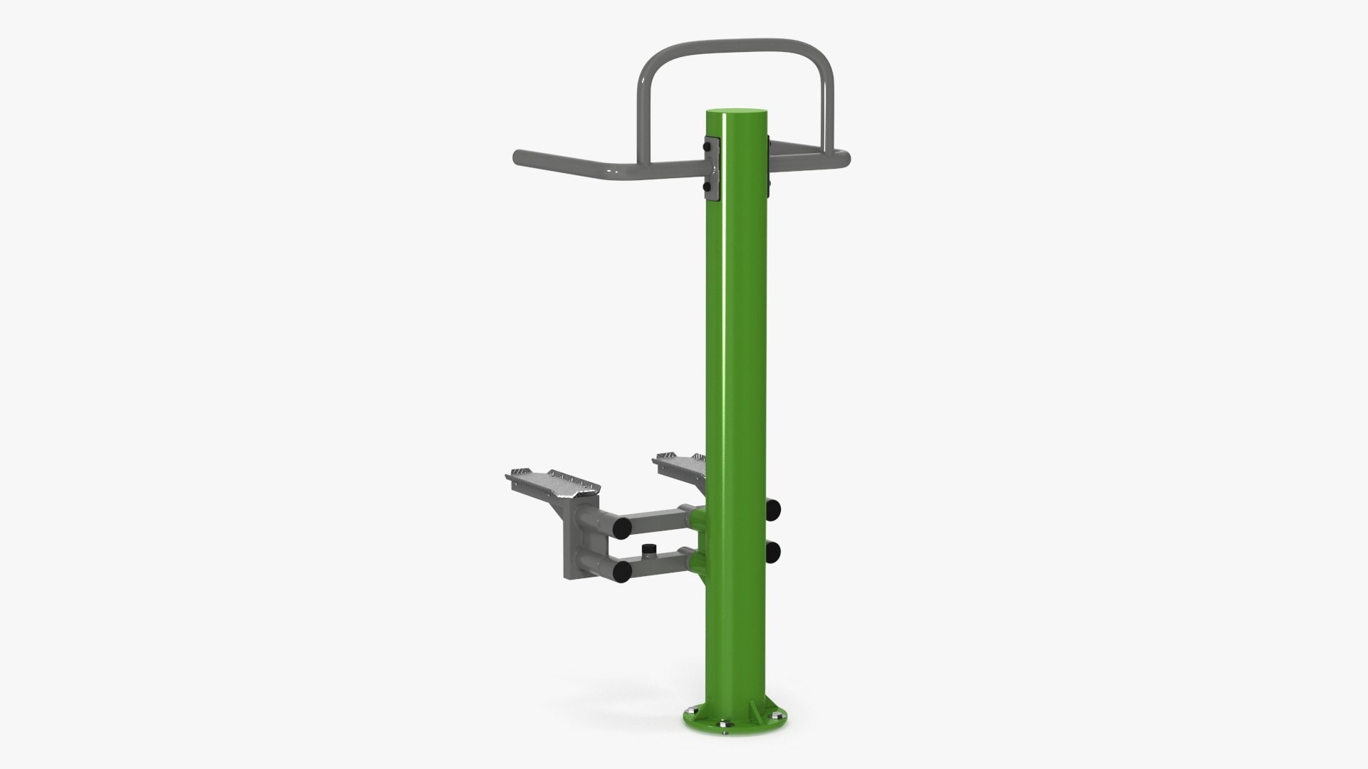 3D Model Outdoor Stepper Fitness Equipment Green - TurboSquid 2046459