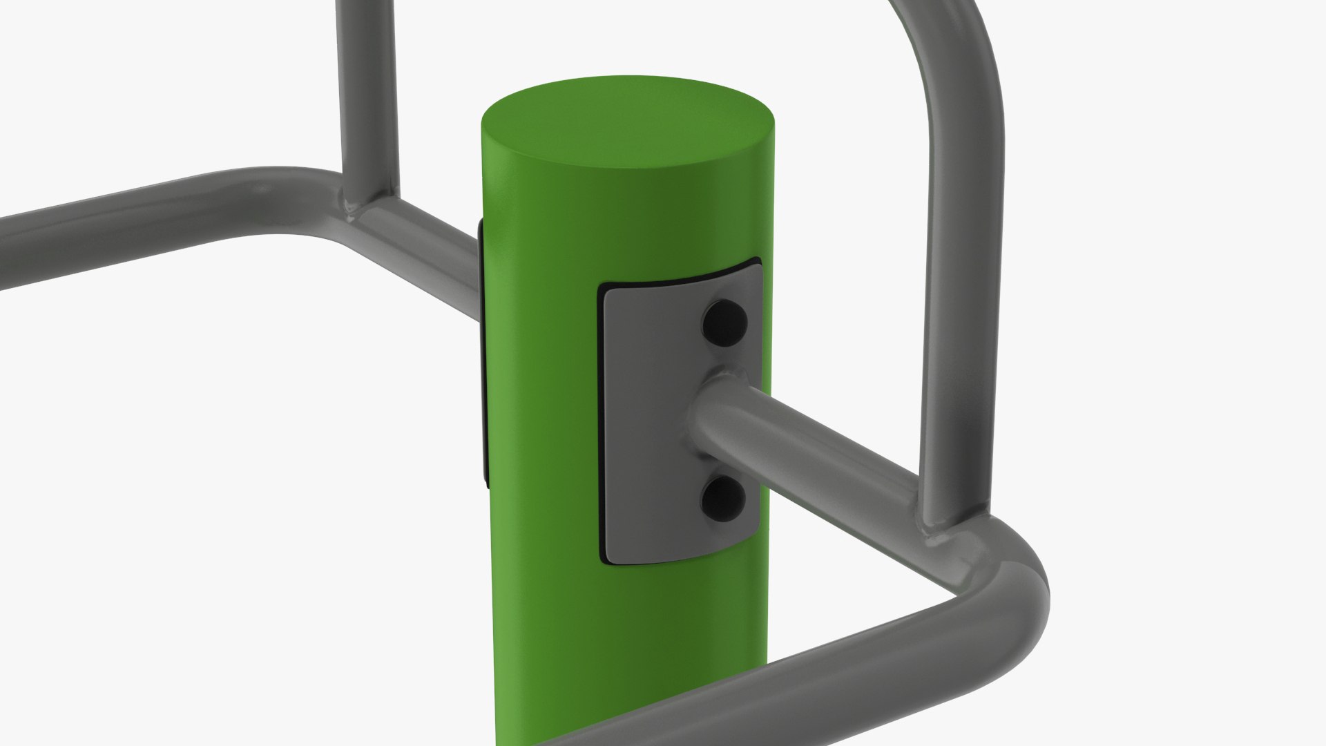 3D Model Outdoor Stepper Fitness Equipment Green - TurboSquid 2046459