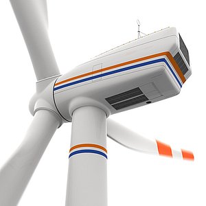 turbine power energy 3d model