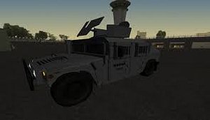 Humvee M1151A1B1 3D model