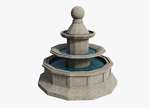 3D model Ancient Fountain