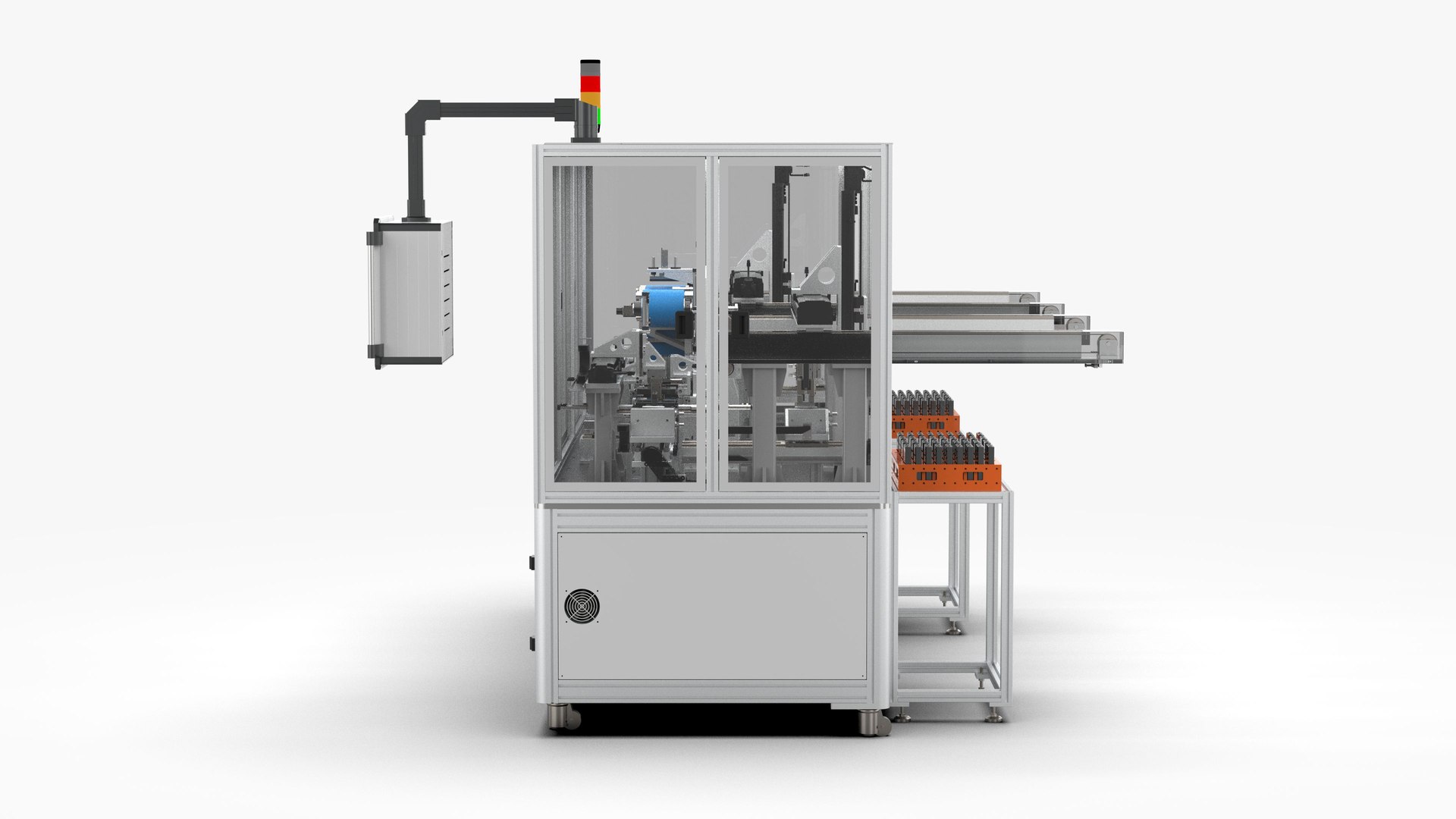 3D Automatic Battery Tray Loading And Unloading Coating Machine ...