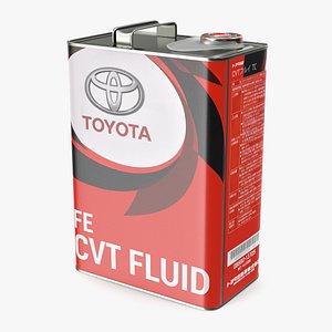 3D model Toyota CVT FLUID 4L Metal Can