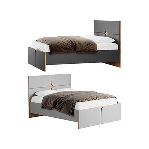 3D model Largo bed KR 001