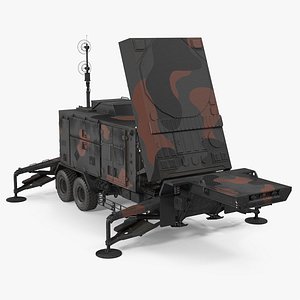 Camouflage Patriot AN MPQ53 Radar
