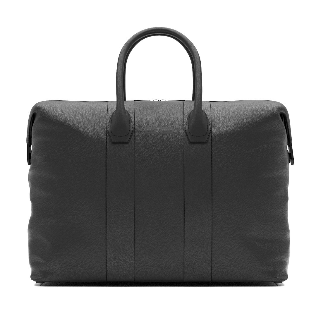 luxury mans handbag 3d model