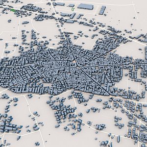 Giugliano in Campania City Italy 3D
