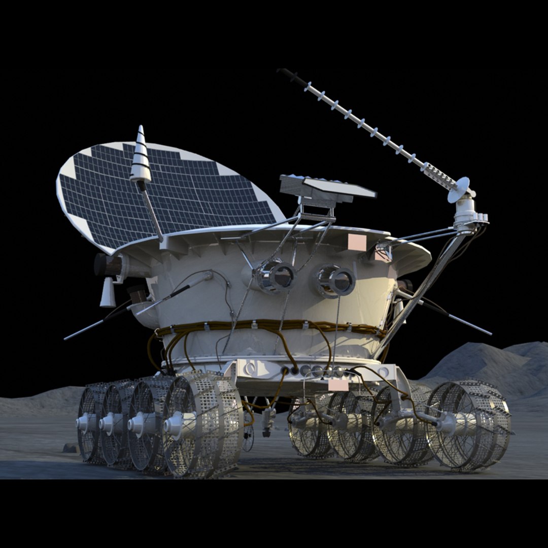 lunokhod 1 3d model