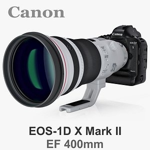 canon eos-1d x mark 3d model