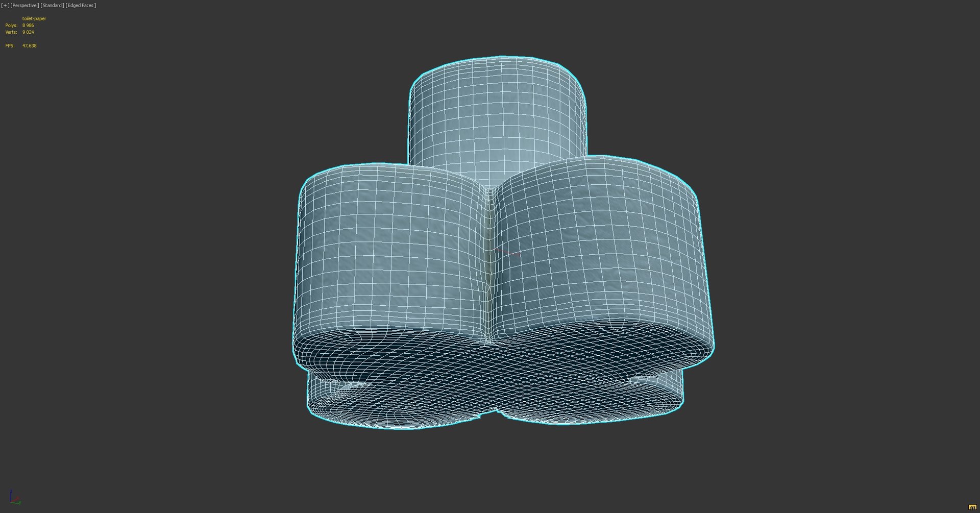 3D toilet paper model - TurboSquid 1301631