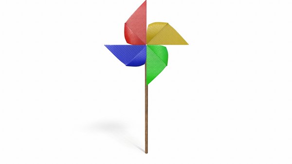 3D children pinwheel