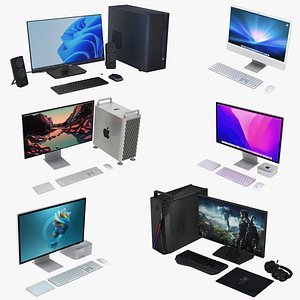 Computer Desktop 6 in 1