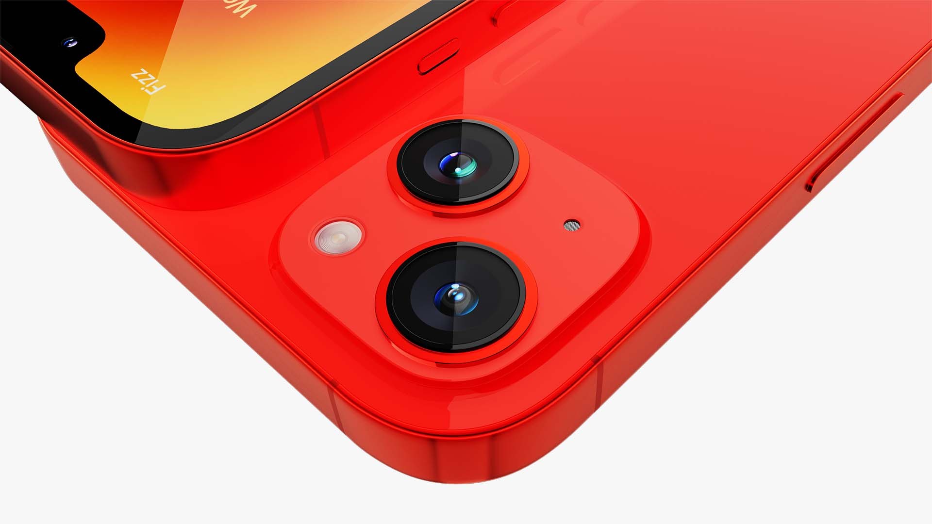 IPhone 14-14 Plus Red Model - TurboSquid 1990379